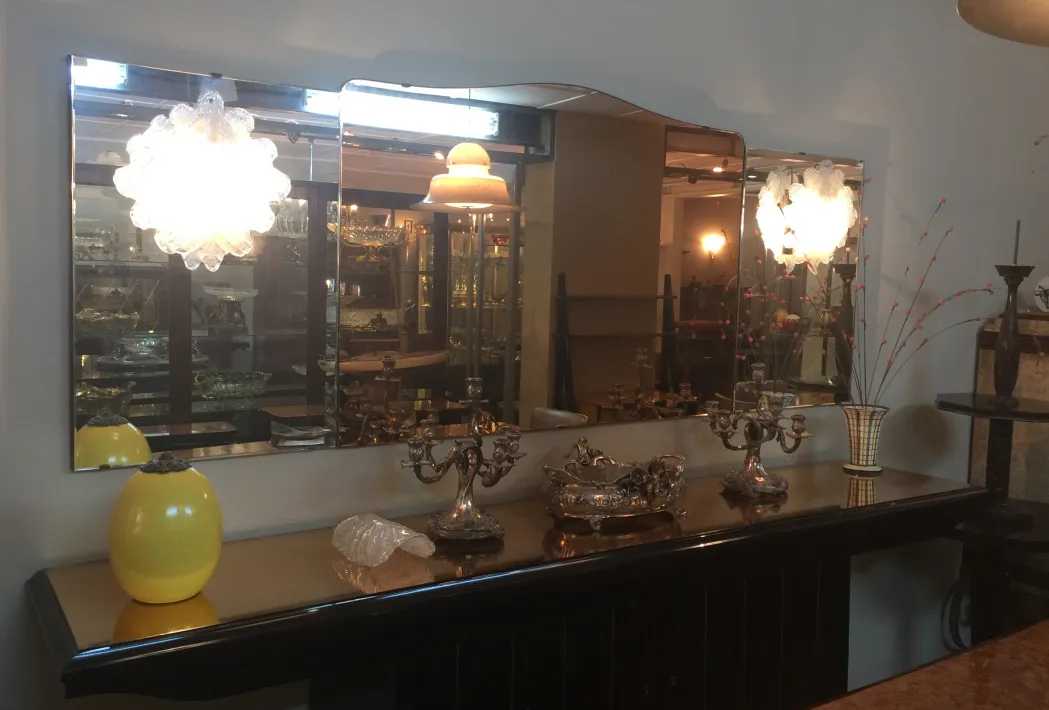 Elegant antique sconces with a classic design and soft lighting