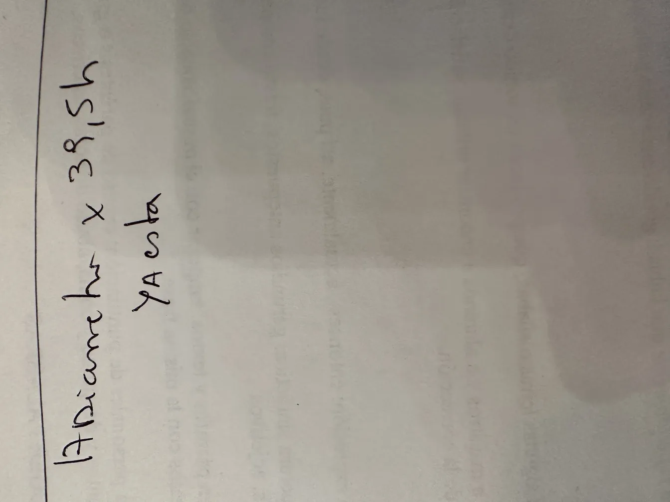Ancienne céramique avec texte manuscrit, fond clair