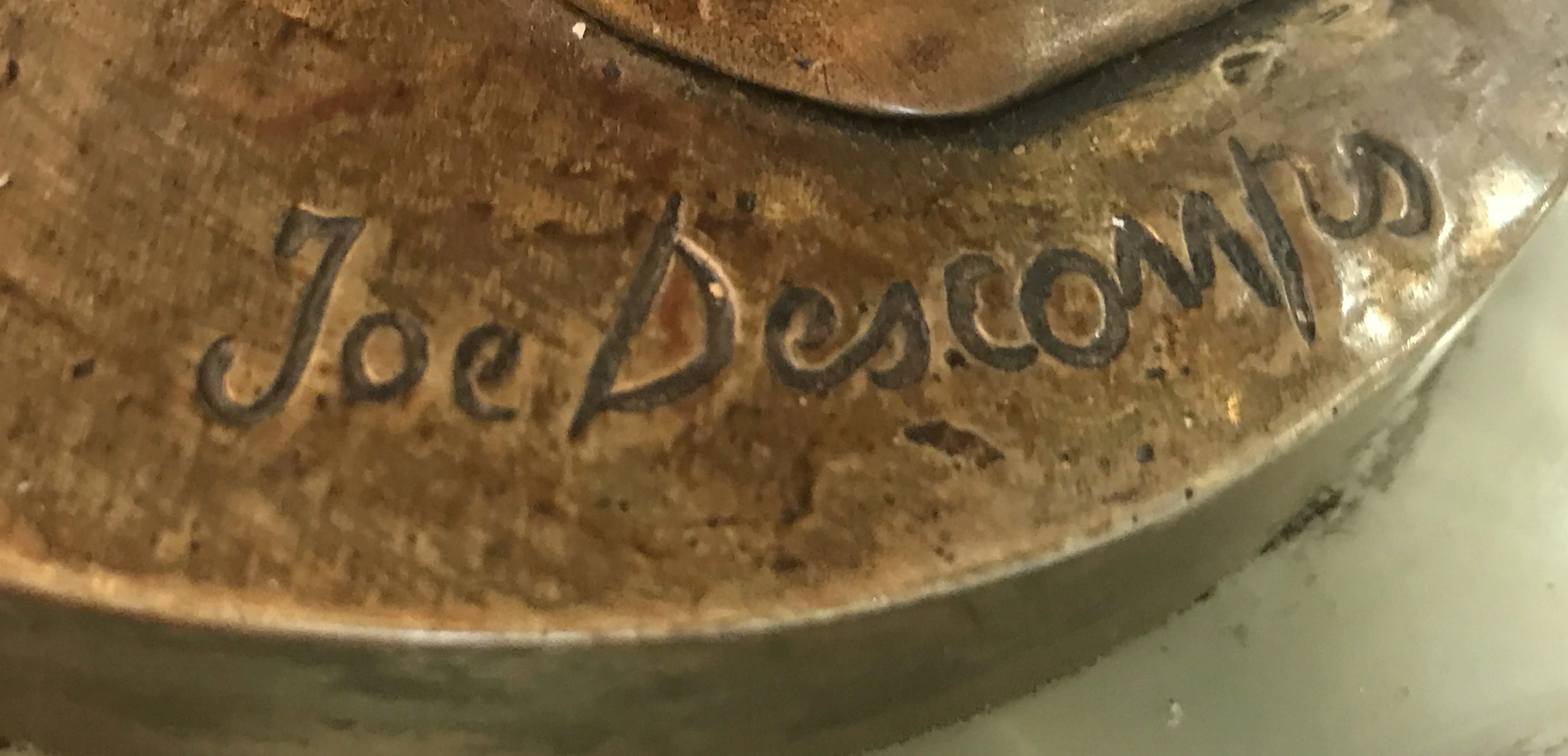 sello antiguo con inscripciones cormier joseph descomps