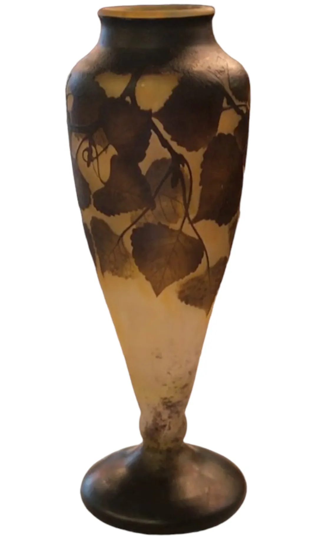 Verre signé (Daum Nancy) (français)