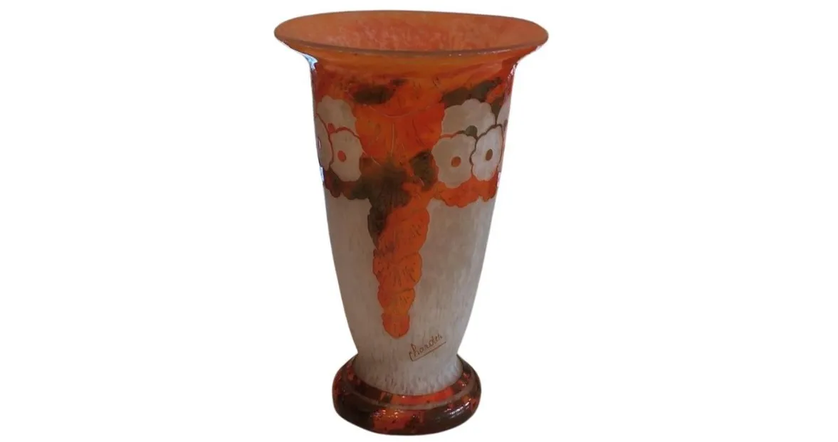 Verre signé (Charder) (français)