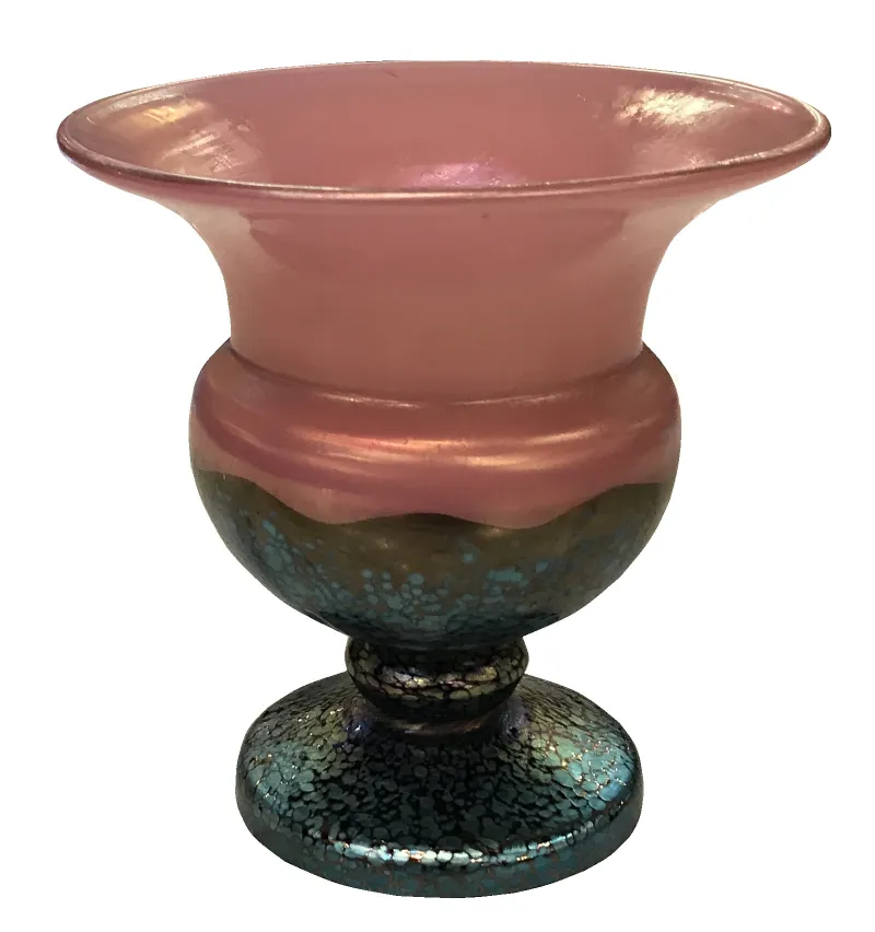 Verre signé (Loetz )