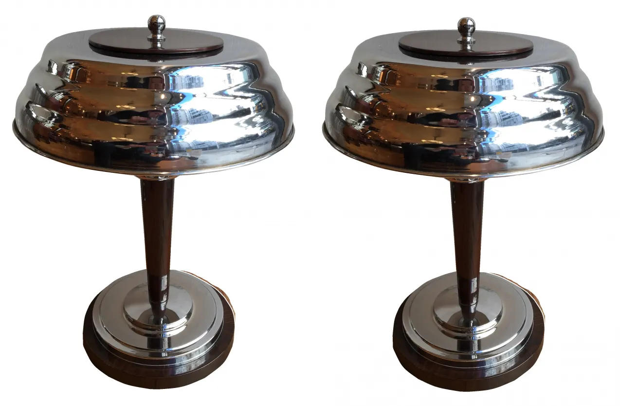 2 LAMPES DE TABLE