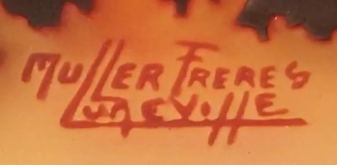 sceau ancien avec inscription Muller frères Lunèville