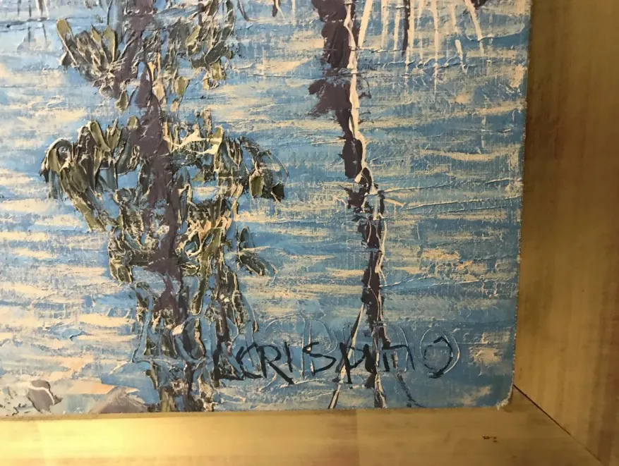 sceau ancien avec inscription de luis crispino