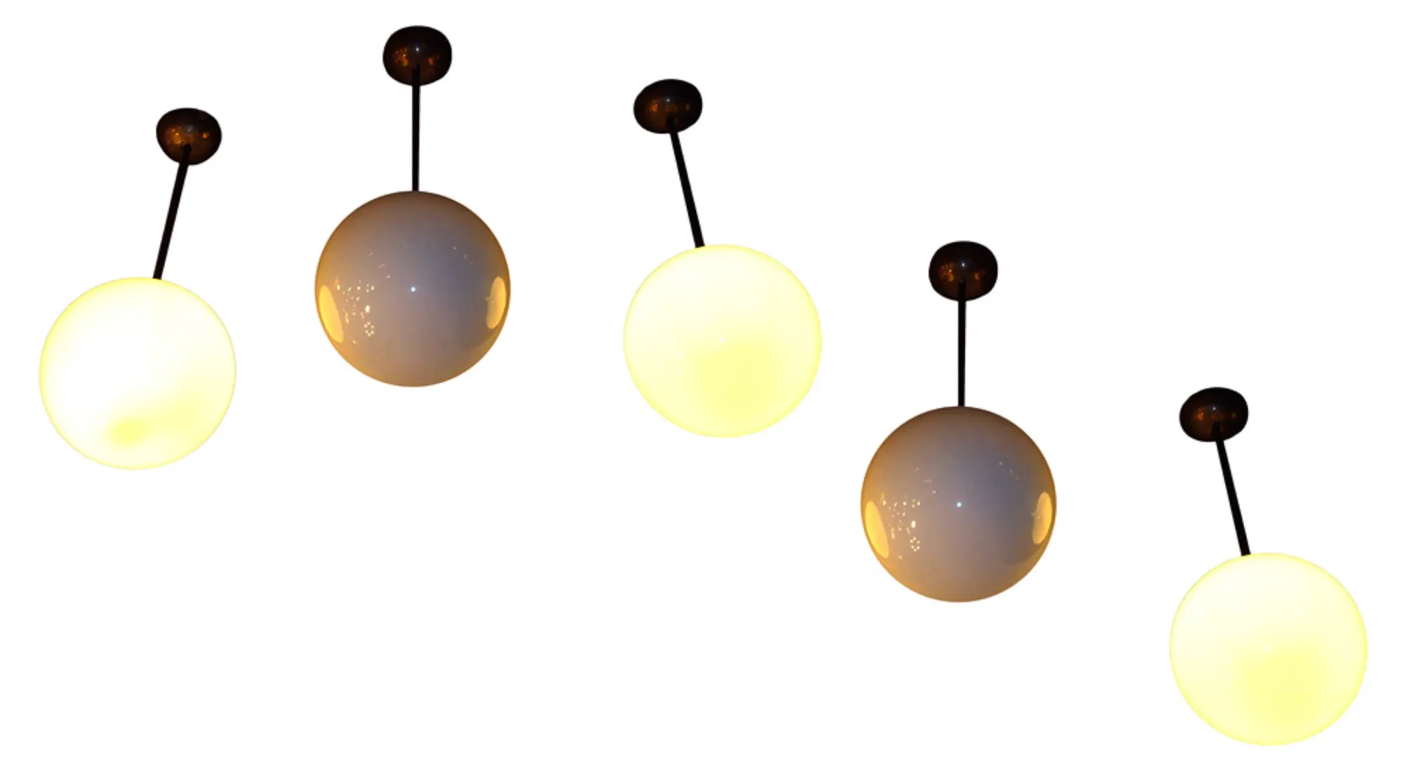 5 LAMPADE A SOSPENSIONE (Bauhaus)