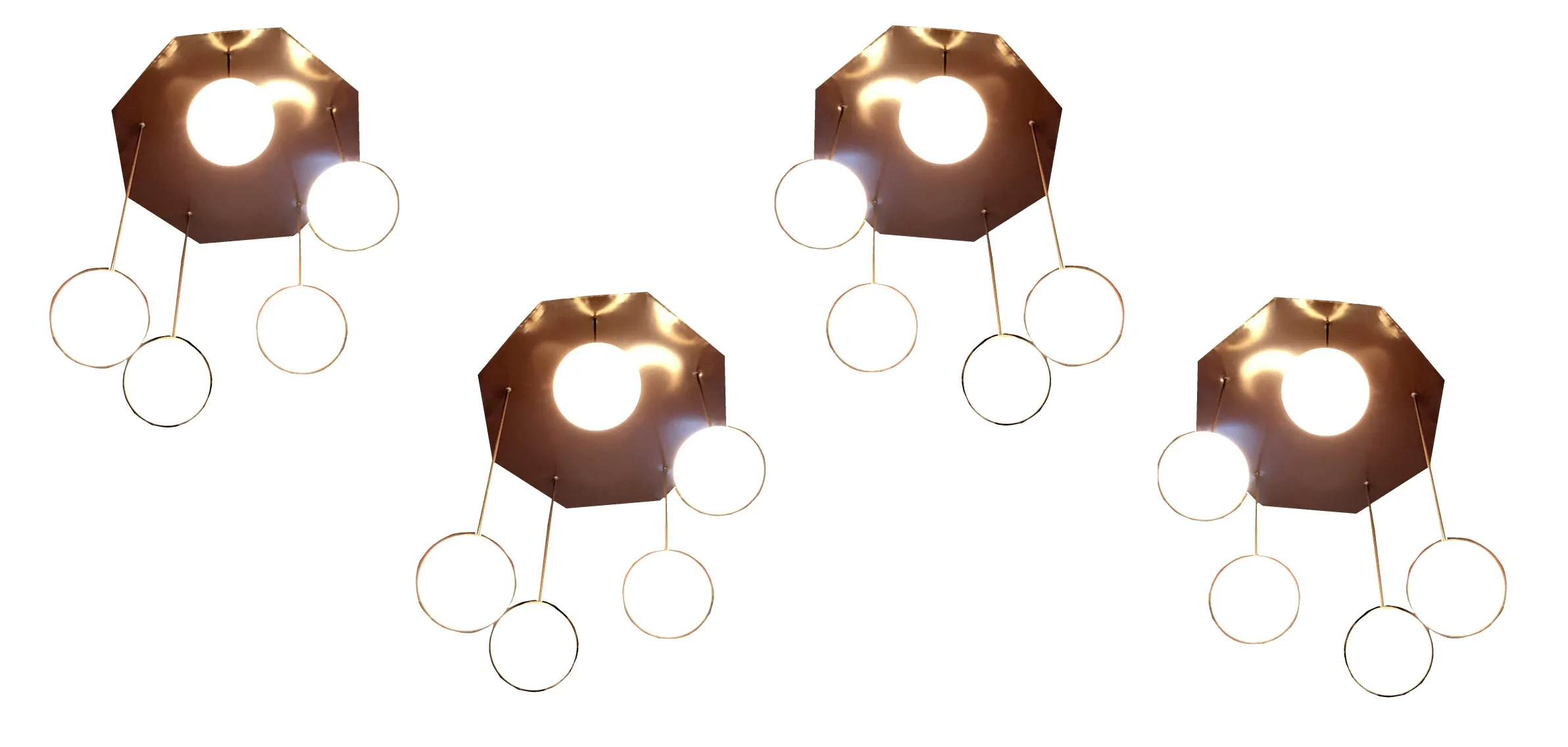 4 LAMPADE A SOSPENSIONE