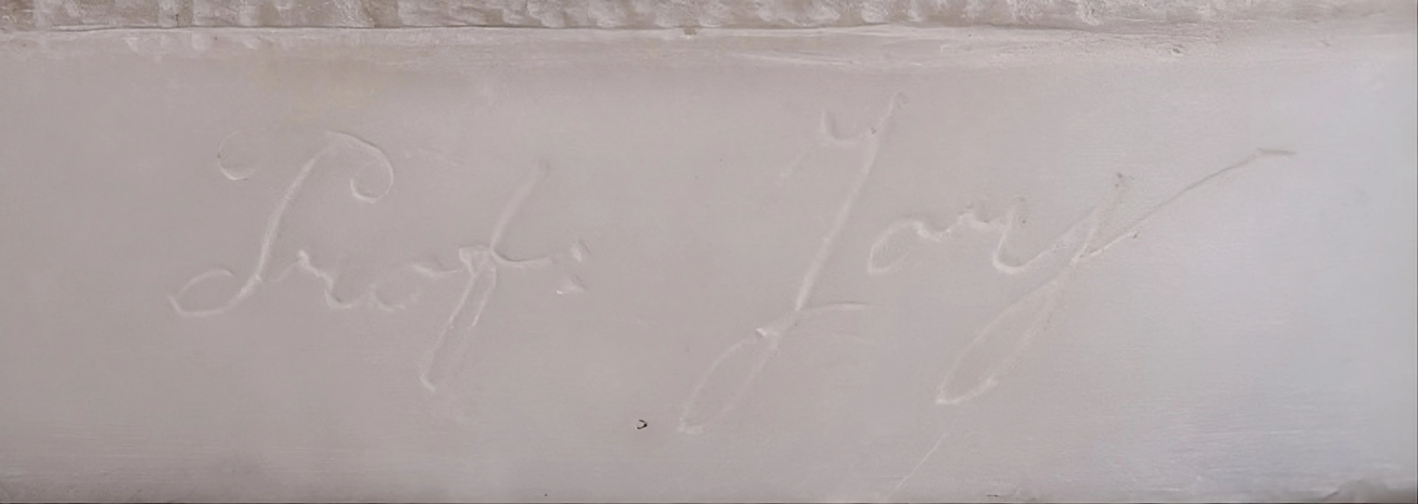 sigillo antico con firma del Prof. Jory.