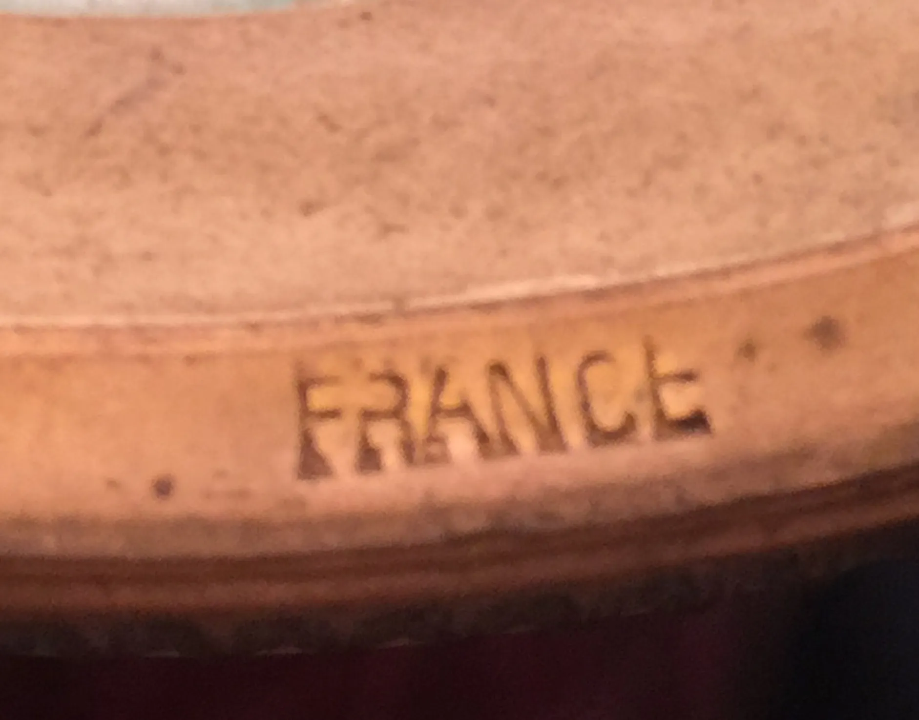 античная печать с надписью France