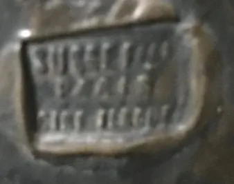 ختم古代 مع نصوص Susse freres foundry